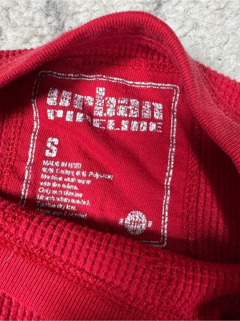 urban pipeline Red Men's Crewneck Thermal Sweater